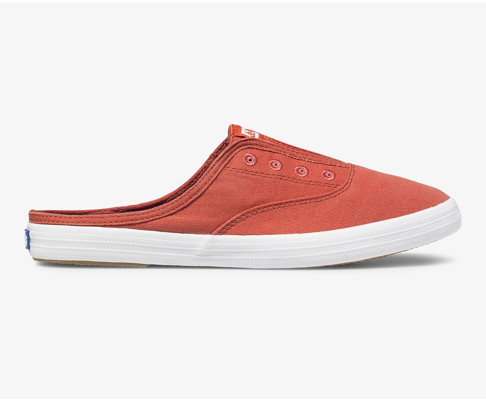 Mules Keds Mujer Rojas - Moxie Washable - 932-EBWTKS